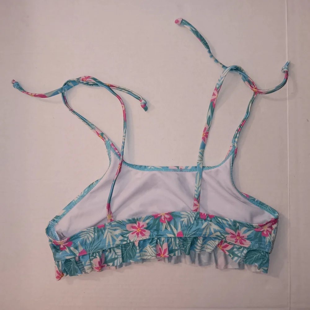 Sol Swim blue floral